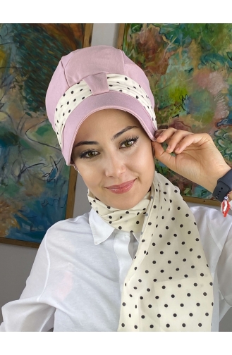 Light Pink Ready to wear Turban 52BST060322-11