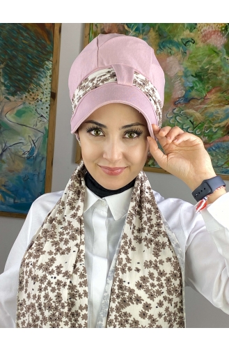 Light Pink Ready to Wear Turban 52BST060322-16
