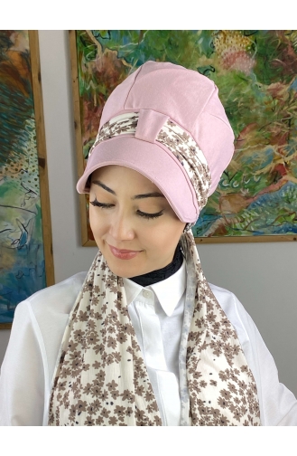 Light Pink Ready to wear Turban 52BST060322-16
