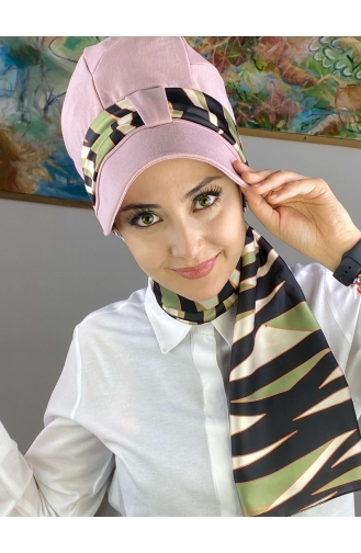 Light Pink Ready to Wear Turban 52BST060322-19