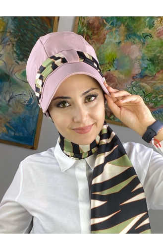 Light Pink Ready to Wear Turban 52BST060322-19