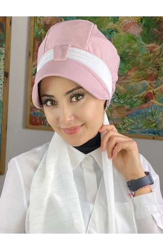 Light Pink Ready to Wear Turban 52BST060322-01