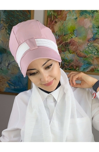 Light Pink Ready to Wear Turban 52BST060322-01