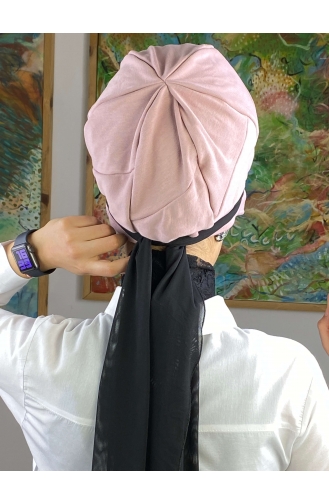 Light Pink Ready to Wear Turban 52BST060322-02