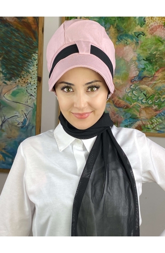 Light Pink Ready to Wear Turban 52BST060322-02