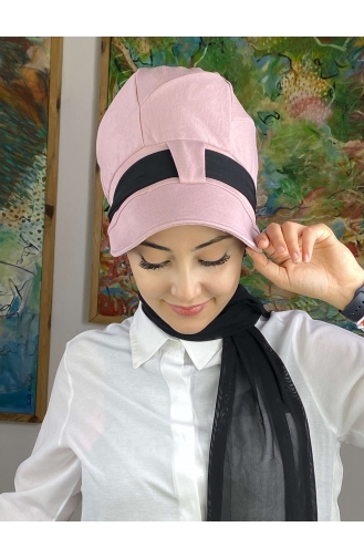 Light Pink Ready to Wear Turban 52BST060322-02