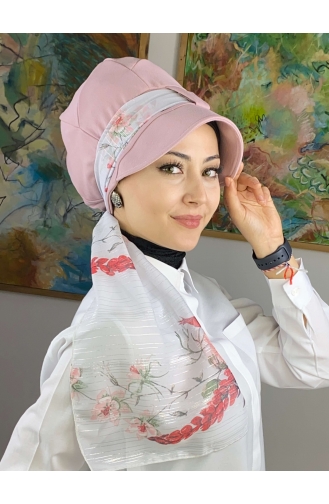 Light Pink Ready to Wear Turban 52BST060322-03