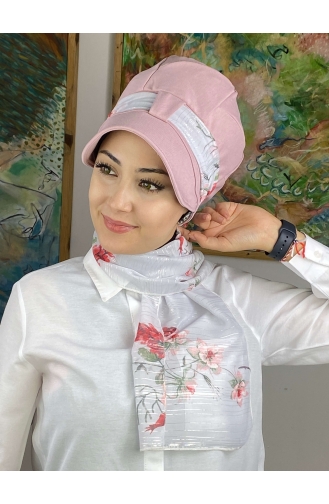 Light Pink Ready to Wear Turban 52BST060322-03