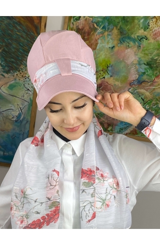 Light Pink Ready to Wear Turban 52BST060322-03