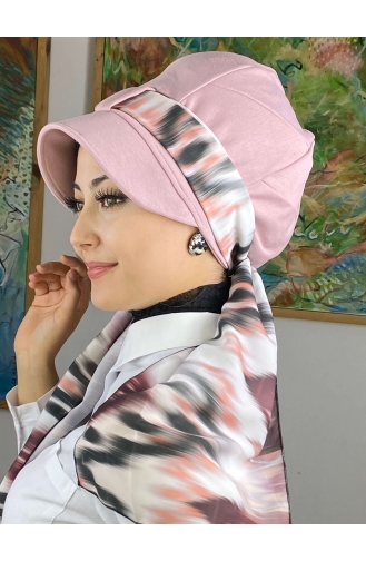 Light Pink Ready to Wear Turban 52BST060322-05