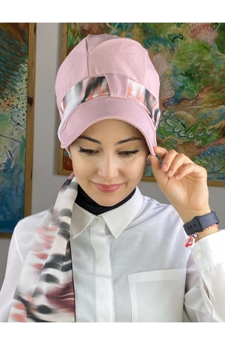 Light Pink Ready to Wear Turban 52BST060322-05