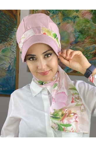 Light Pink Ready to Wear Turban 52BST060322-07