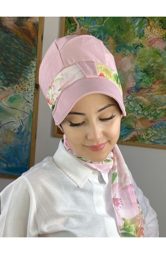 Light Pink Ready to Wear Turban 52BST060322-07