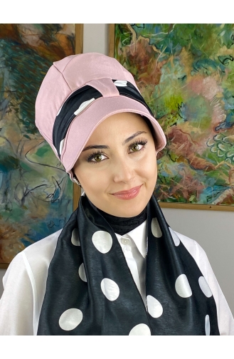 Light Pink Ready to Wear Turban 52BST060322-09