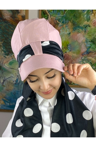 Light Pink Ready to Wear Turban 52BST060322-09