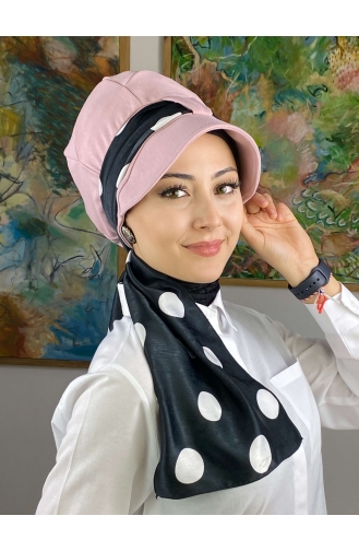 Light Pink Ready to Wear Turban 52BST060322-09