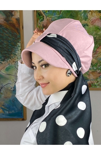 Light Pink Ready to Wear Turban 52BST060322-09
