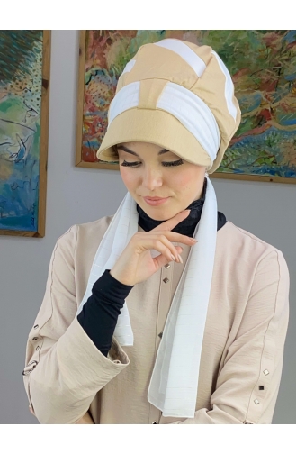 Sand Brown Ready to wear Turban 43BST060322-05