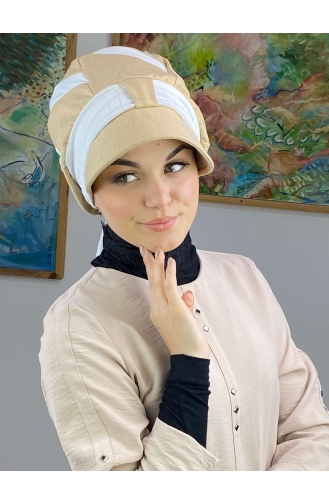 Sand Brown Ready to Wear Turban 43BST060322-05