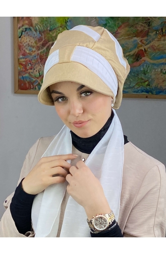 Sand Brown Ready to Wear Turban 43BST060322-05