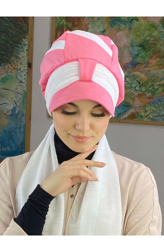 Pink Ready to Wear Turban 43BST060322-06