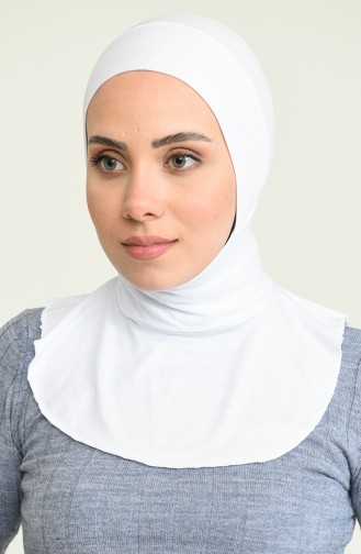 White Underscarf 1025-04