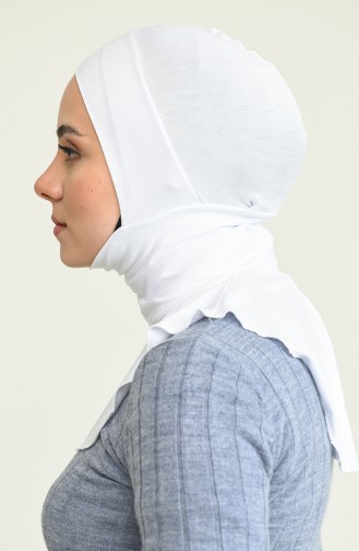 White Underscarf 1025-04