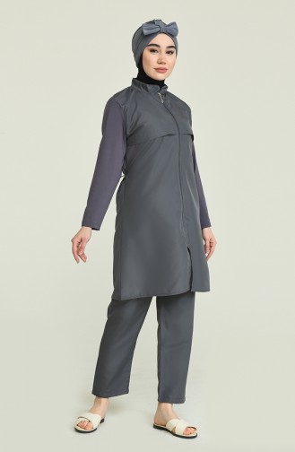 Light Black Swimsuit Hijab 2897