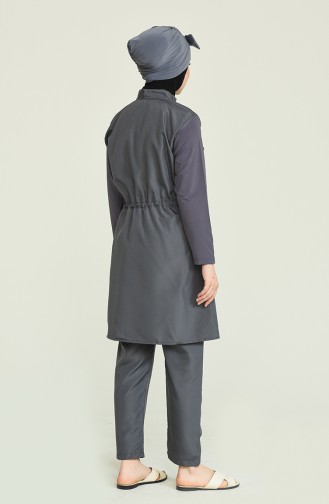 Light Black Swimsuit Hijab 2897