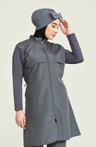 Light Black Swimsuit Hijab 2897