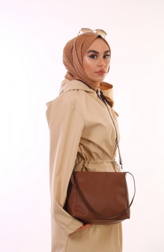 Tan Shoulder Bags 7002-02