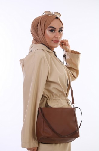 Tan Shoulder Bags 7002-02