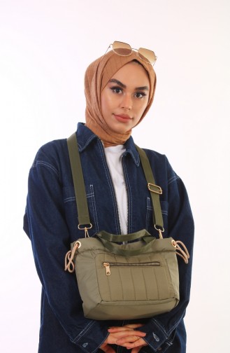 Green Shoulder Bag 7026-04