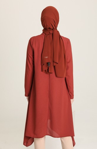 Tunique Couleur brique 1746-01