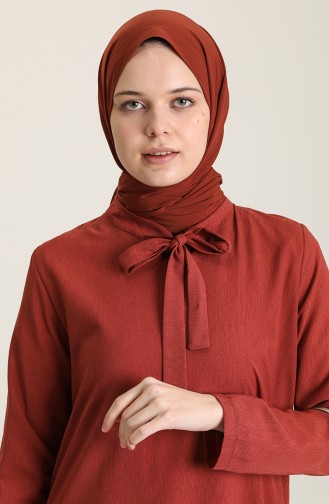 Tunique Couleur brique 1746-01
