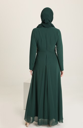 Habillé Hijab Vert emeraude 11909