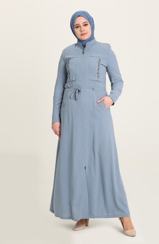 Eisblau Abayas 0430-03