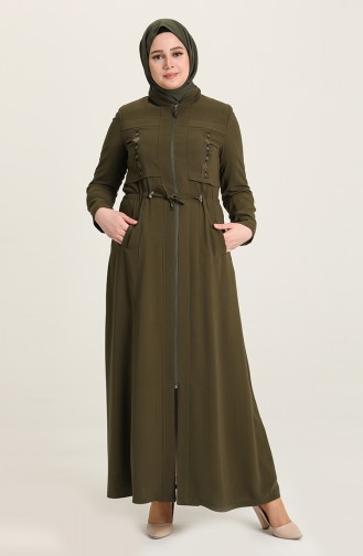 Green Abaya 0430-04