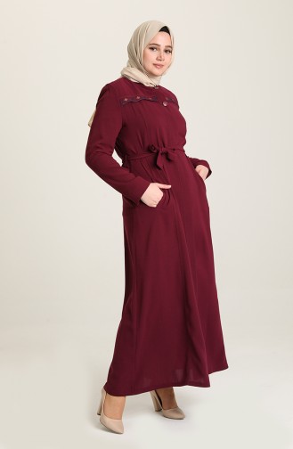 Abayas Plum 0433-06