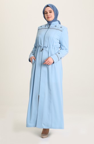 Abayas Bleu Glacé 3429-01