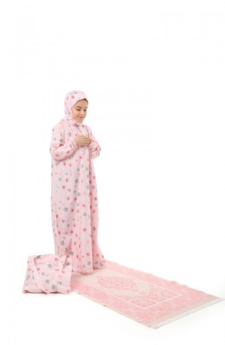 Pink Praying Dress 0877-01