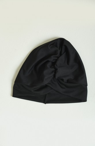 Maillot de Bain Hijab Noir 2208-01
