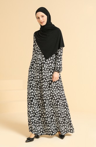 Robe Hijab Noir 3302-09