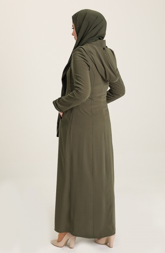 Green Abaya 2426-06