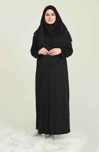 Black Prayer Dress 4486A-03