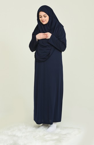 Navy Blue Praying Dress 4486A-04