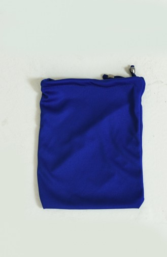 Çantalı Namaz Elbisesi 4486A-05 Saks