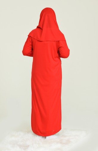 Red Praying Dress 4486A-06