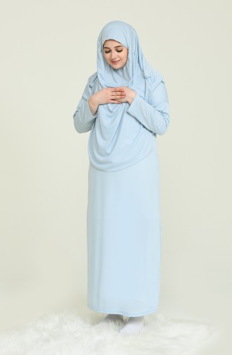 Baby Blue Prayer Dress 4486A-11