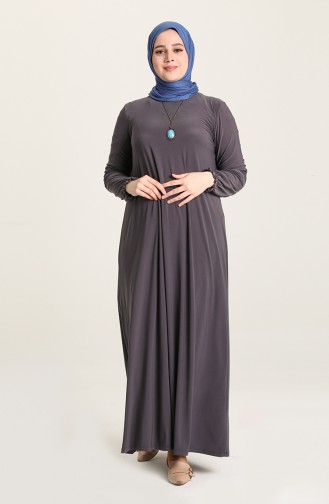 Robe Hijab Gris 80060-02